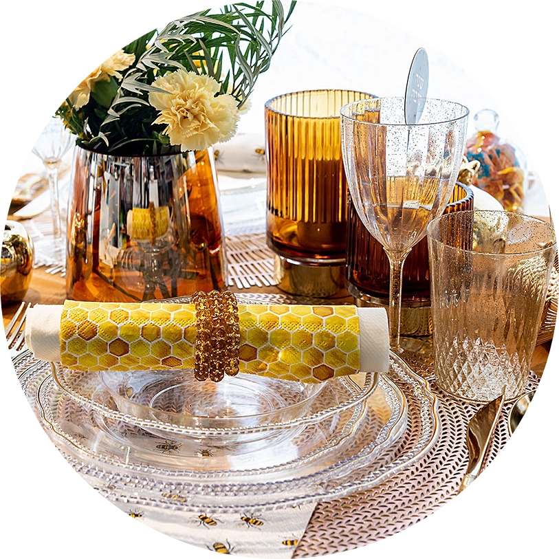 שולחן חג דבורים ודבש