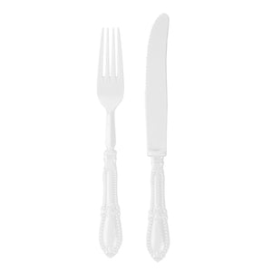 מזלגות וינטג' לבן