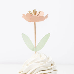 ערכת קאפקייקס גן ופרחים - Meri Meri