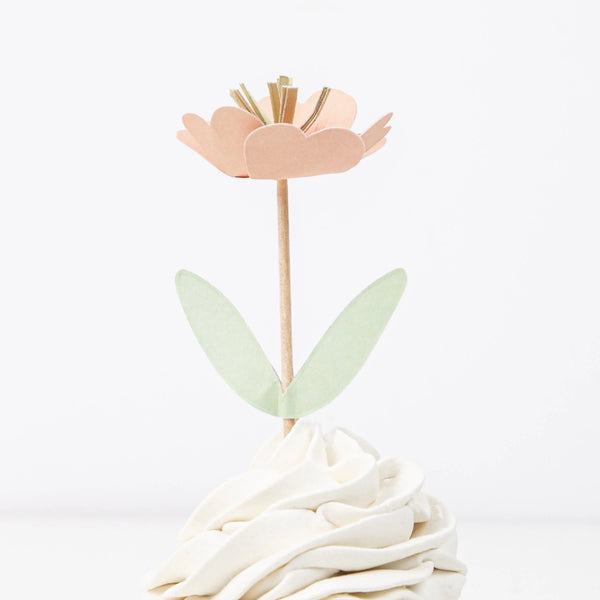 ערכת קאפקייקס גן ופרחים - Meri Meri