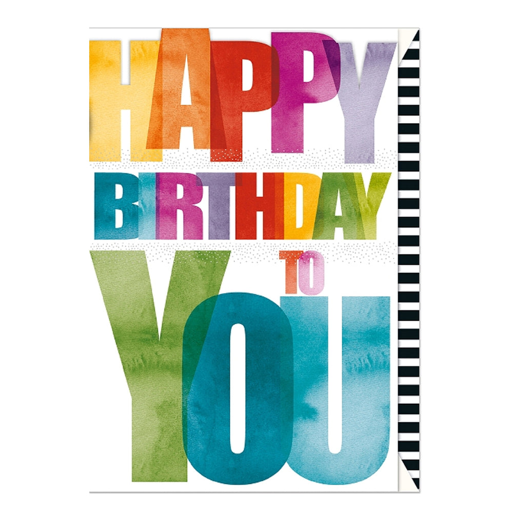 כרטיס ברכה   Happy Birthday  - ARTBENE