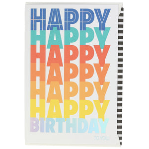 כרטיס ברכה Happy Birthday  - ARTBENE
