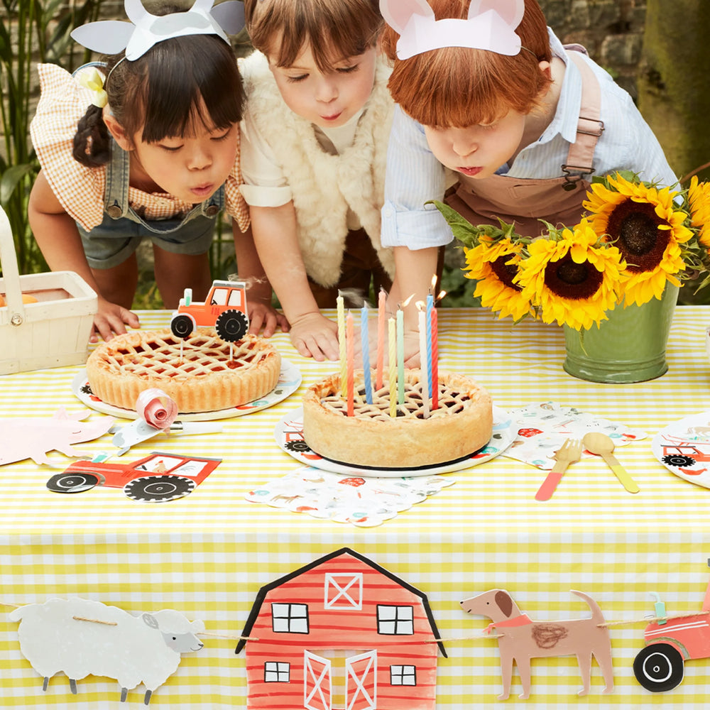 נרות צבעוניים מסולסלים - Meri Meri