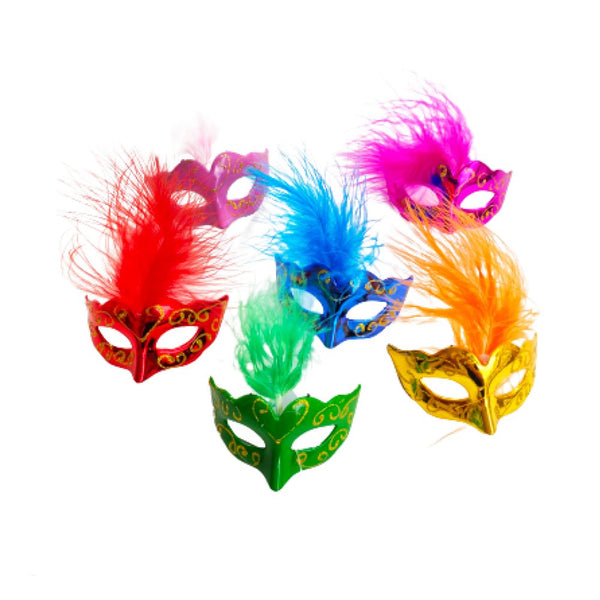 מיני מסיכות צבעוניות לקישוט