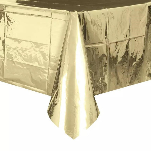 מפה מטאלית חלקה זהב