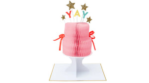 כרטיס ברכה עוגה נפתחת - meri meri