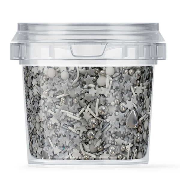 סוכריות לעוגה מיקס פנטזיה כסף