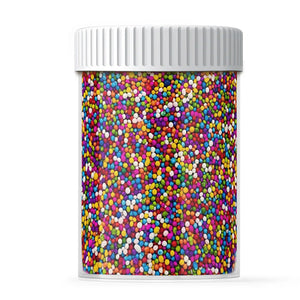 סוכריות לעוגה מזרה צבעוני בצורת כדורים קטנים