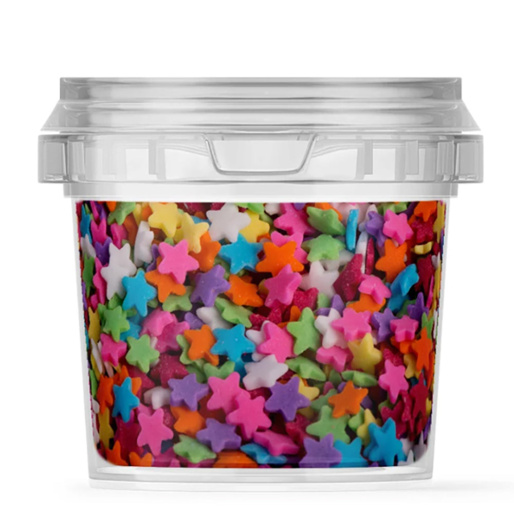 סוכריות לעוגה כוכבים מיקס צבעוני