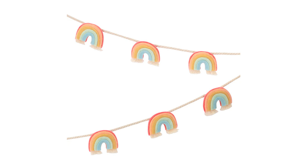 שרשרת קשתות מבד לבד - meri meri