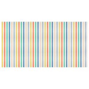 Meri Meri מפת נייר פסים צבעונית