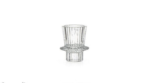 פמוט זכוכית דו צדדי