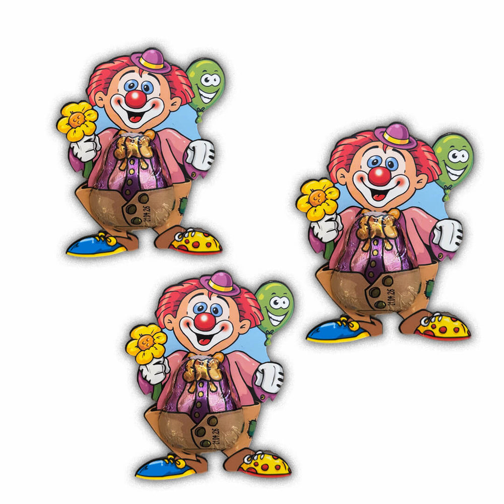 שלושה ליצנים משוקולד