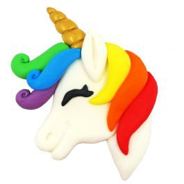 קישוט בצק סוכר - חד קרן