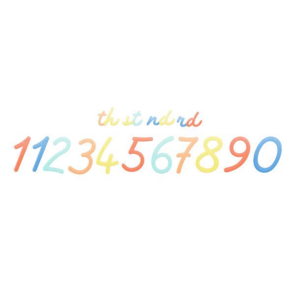 שלט יום הולדת מותאם אישית - meri meri