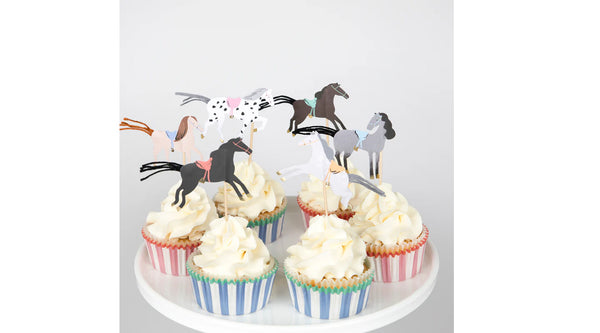 קאפקייקס סוסים - meri meri