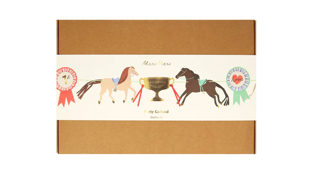 גרלנדה לקישוט סוסים - meri meri