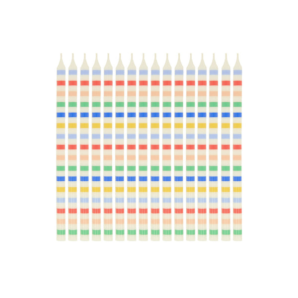 נרות פסים - meri meri