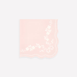 מפיות נייר קטנות  רוקוקו ורודות Meri Meri