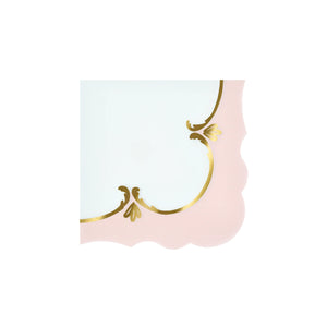 מפיות נייר קטנות פסטל זהב Meri Meri