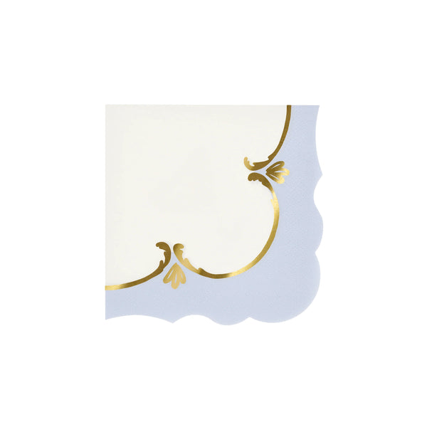 מפיות נייר קטנות פסטל זהב Meri Meri