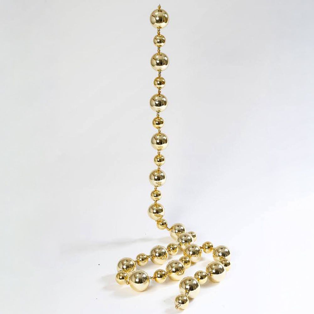 שרשרת כדורי זהב לקישוט
