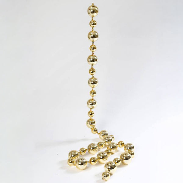 שרשרת כדורי זהב לקישוט