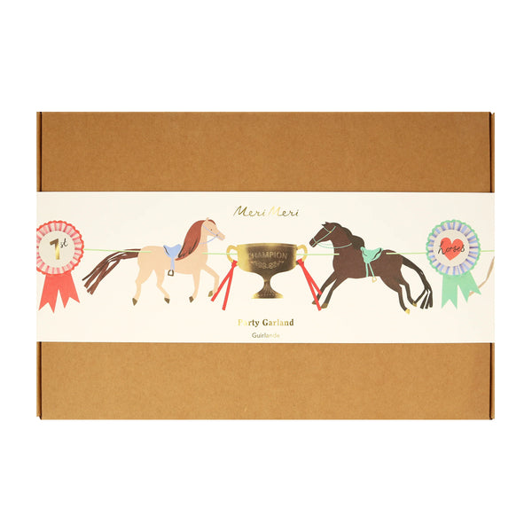 גרילנדה לקישוט סוסים - meri meri
