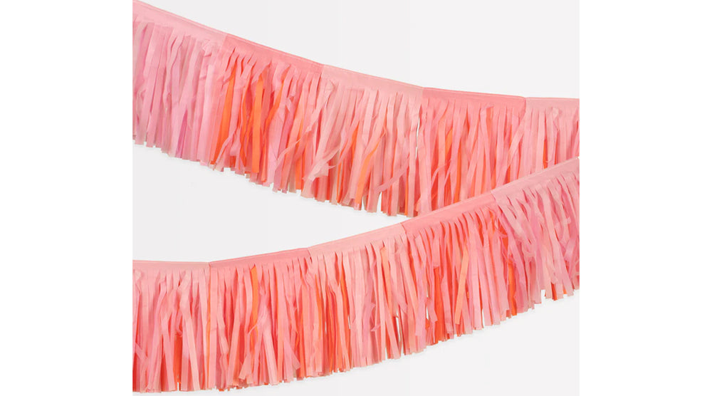 שרשרת פרנז׳ים ורודה - meri meri