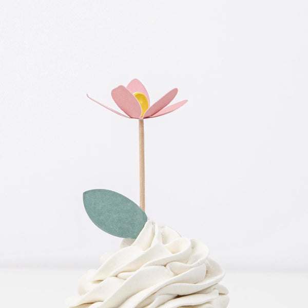 ערכת קאפקייקס גן ופרחים - Meri Meri