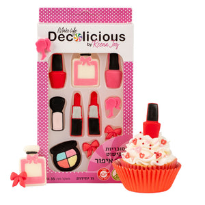 סט קישוטי בצק סוכר איפור