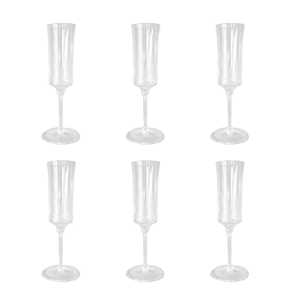 כוסות שמפניה מעוטרות