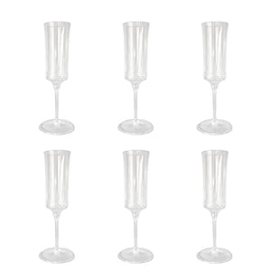 כוסות שמפניה מעוטרות