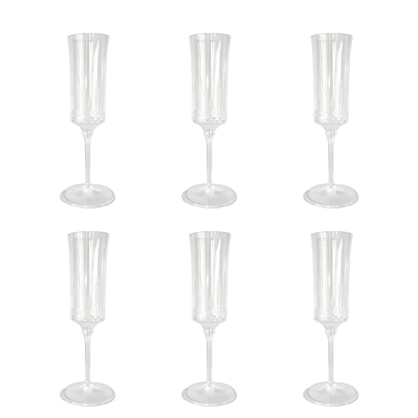 כוסות שמפניה מעוטרות