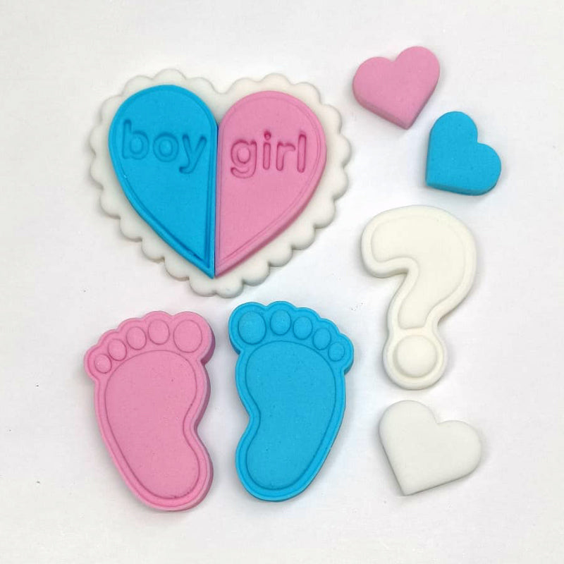 קישוט בצק סוכר -בן או בת