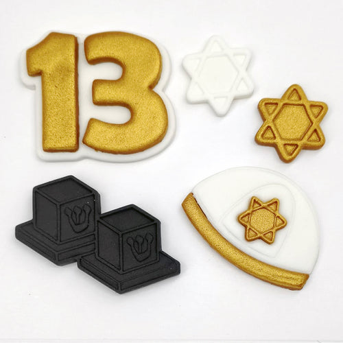 קישוט בצק סוכר - בר מצווה