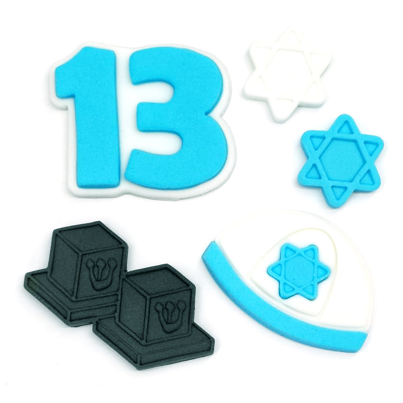 קישוט בצק סוכר - בר מצווה