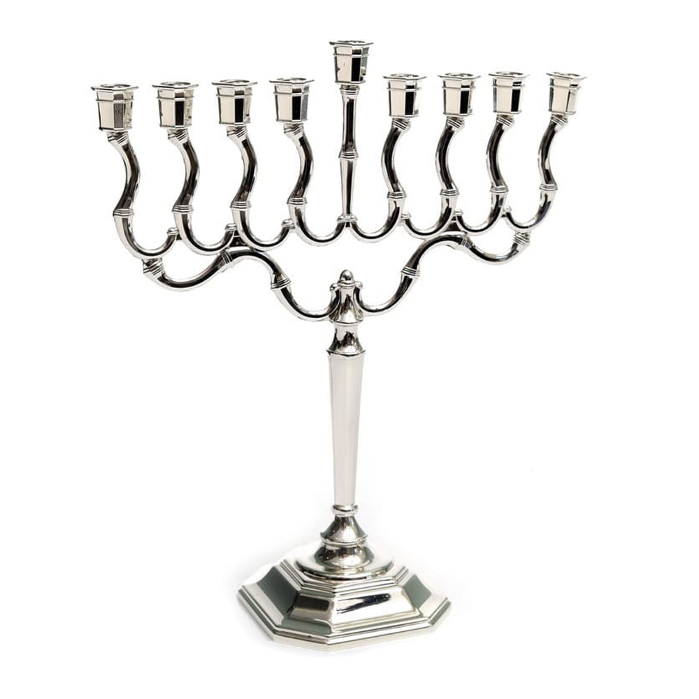 חנוכיה ציפוי כסף