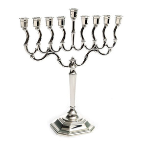 חנוכיה ציפוי כסף