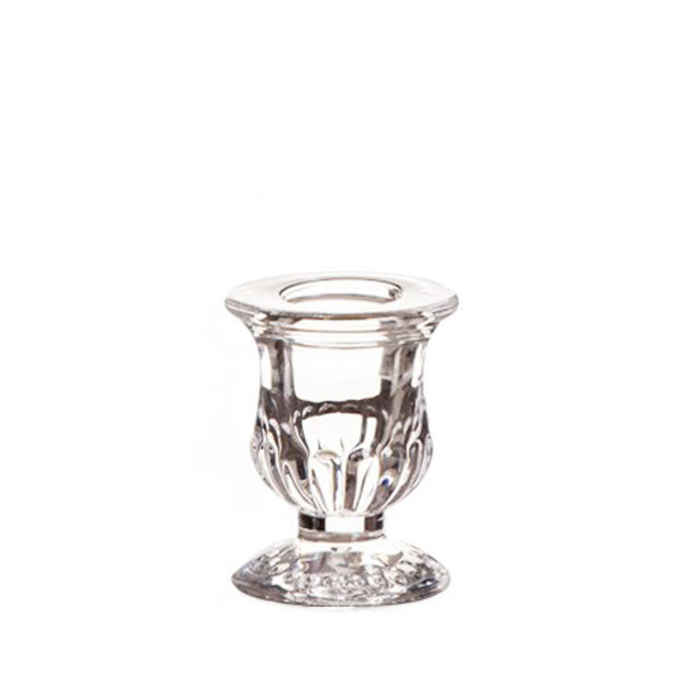 פמוט כתר זכוכית