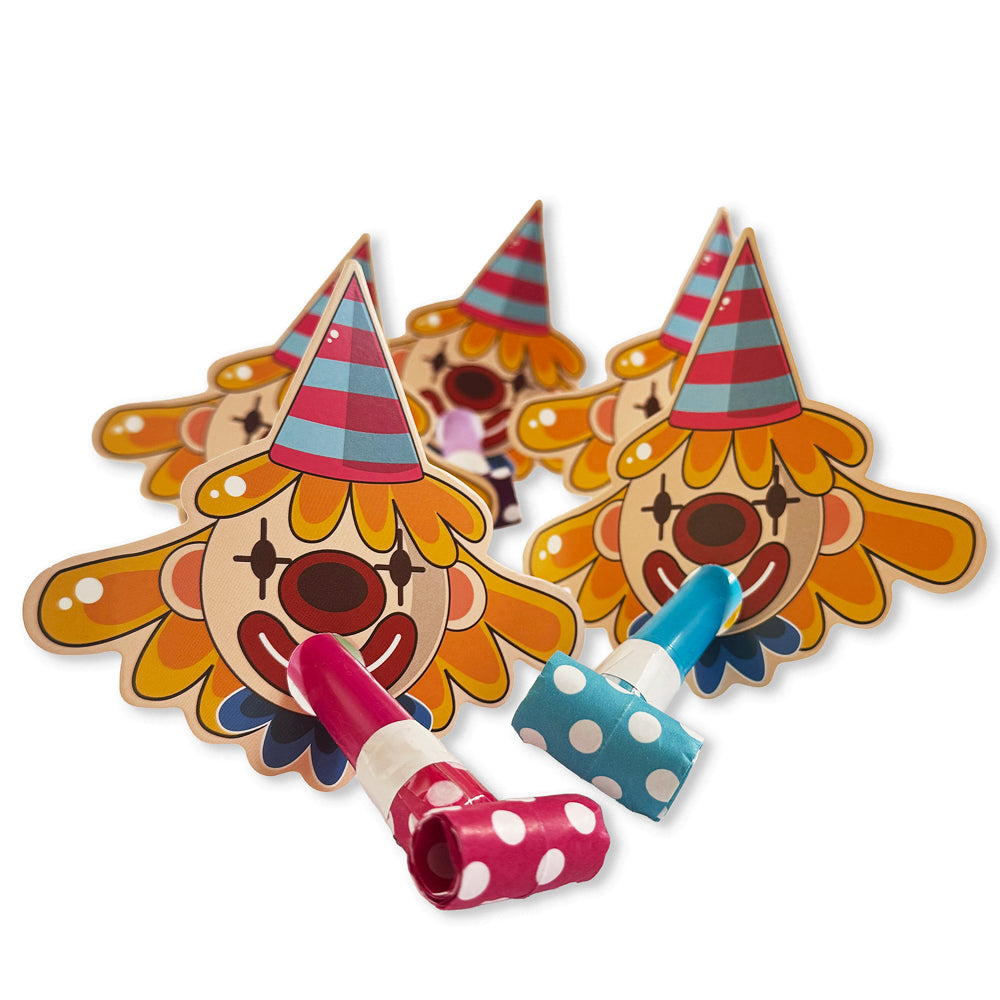 נשפני נקודות עם ליצן