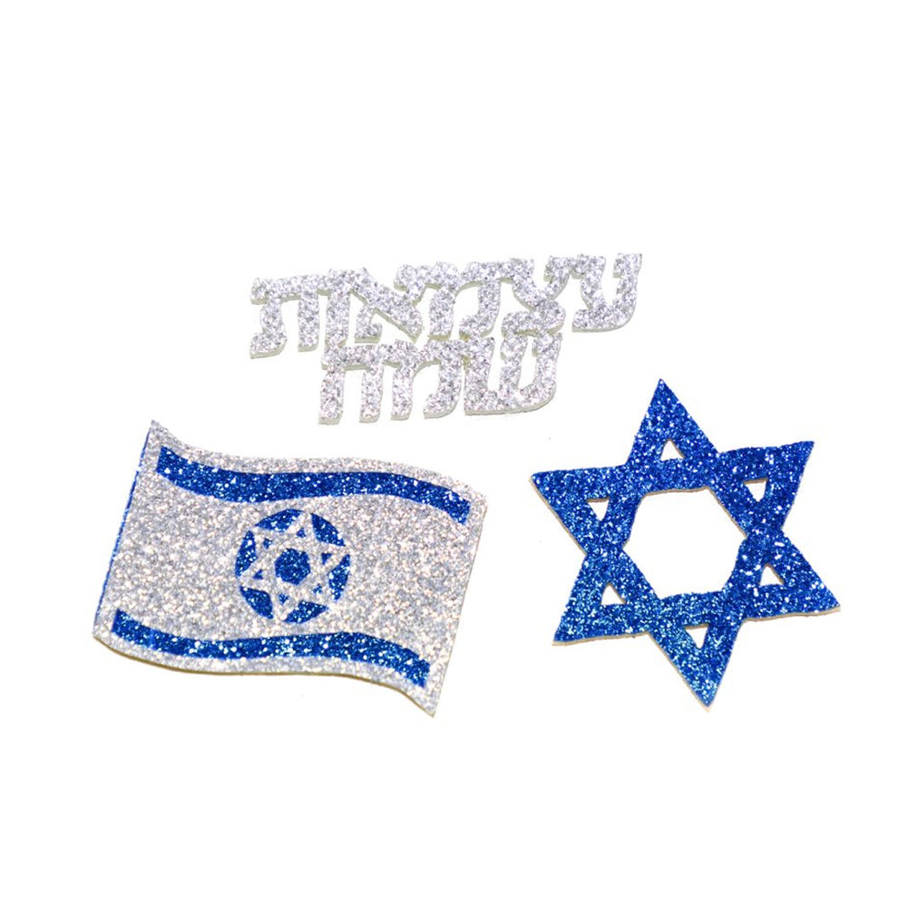 קונפטי נצנץ ליום העצמאות