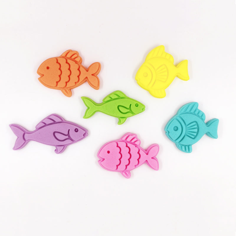 קישוט בצק סוכר - דגים