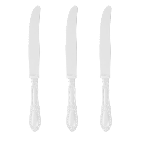 10 סכיני וינטג׳ בצבע לבן