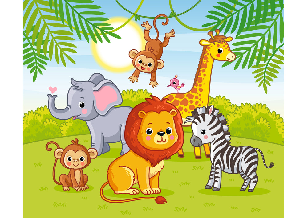 דף סוכר אכיל מוכן לעוגה -ספארי