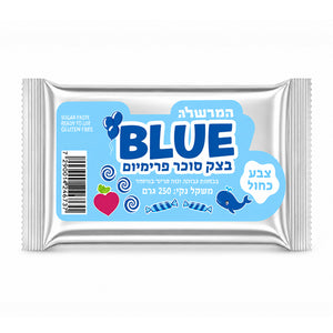 בצק סוכר טבעוני - כחול