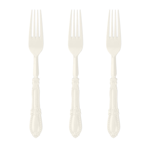 10 מזלגות וינטג' קרם