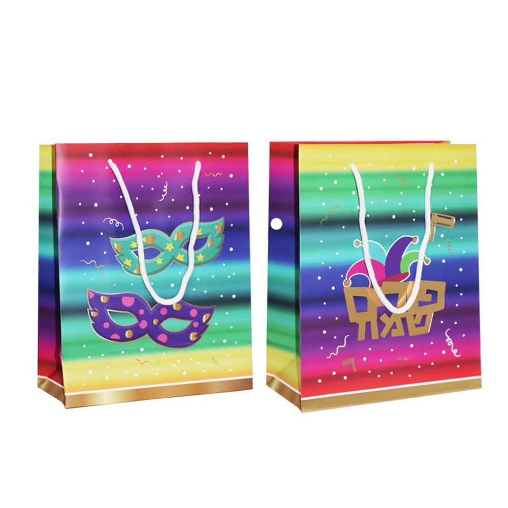 שקית קרטון עם ידית שרוך