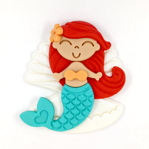 קישוט בצק סוכר - בת ים