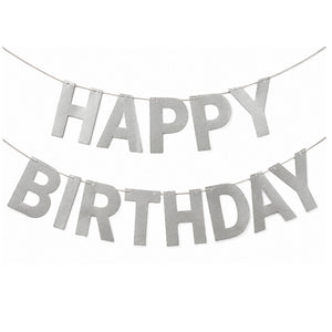 שרשרת Happy Birthday כסף